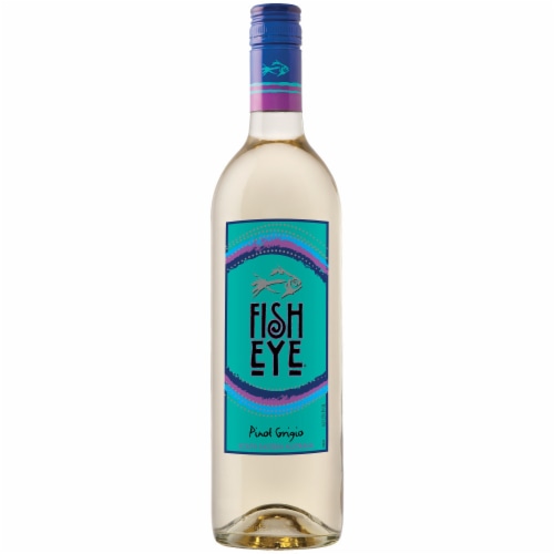 Fish Eye Pinot Grigio Australia White Wine Perspective: back