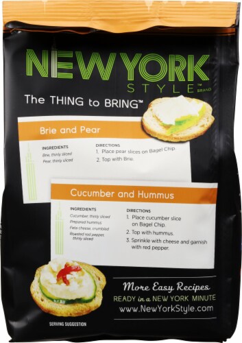 New York Style™ Sesame Bagel Crisps® Perspective: back