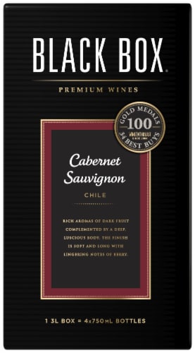 Black Box Cabernet Sauvignon Red Wine Perspective: back