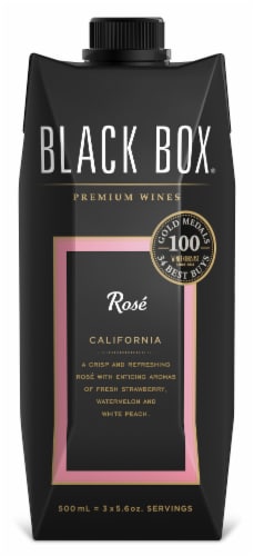 Black Box Rose Go Pack Rose Wine Perspective: back