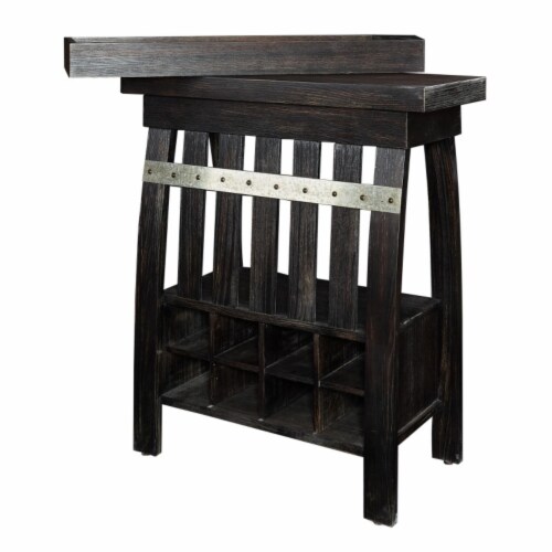 Hoflin Beer And Wine Cabinet Perspective: back