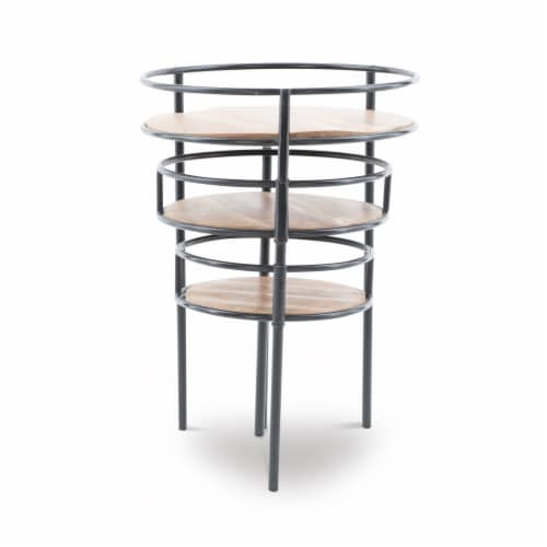 Powell Furniture D1247A19P Collis Three Tiered Plant Stand Perspective: back