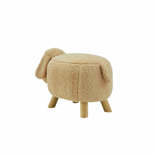 Goldy Puppy Dog Stool Perspective: back