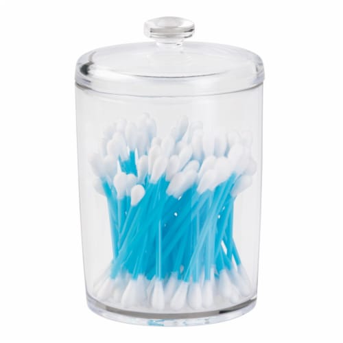 InterDesign Small Plastic Canister Perspective: back
