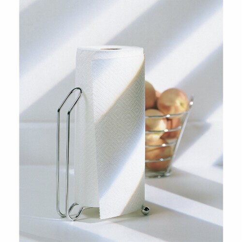 iDesign Aria Paper Towel Holder Stand 35402 Perspective: back
