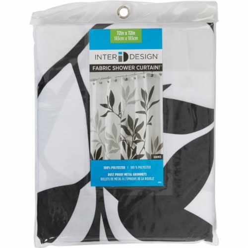 iDesign Anzu Shower Curtain 36524 Perspective: back