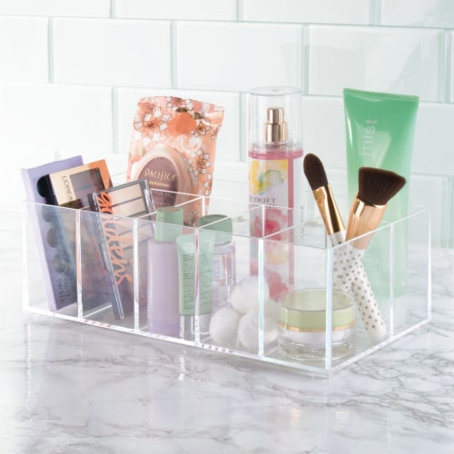 iDesign Clarity Cosmetic Organizer - Clear Perspective: back