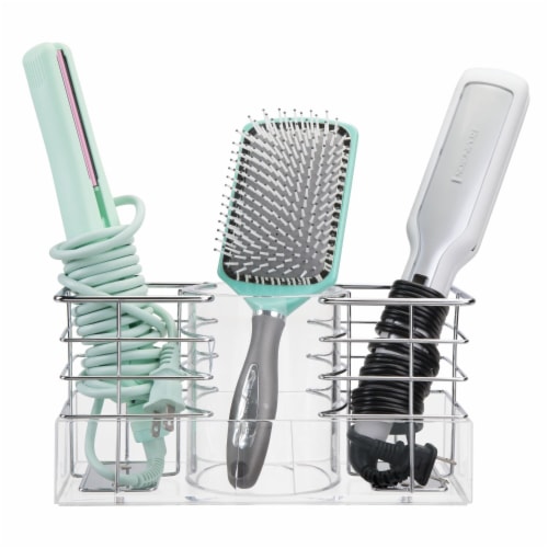 iDesign™ Over the Cabinet Hair Tool Organizer Perspective: back