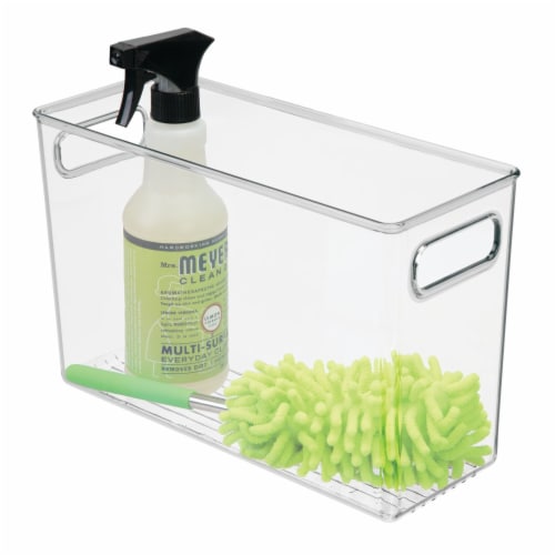 InterDesign Clear Storage Bin Perspective: back