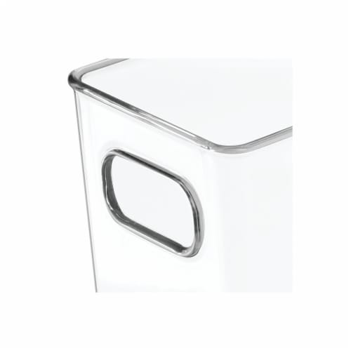 InterDesign® Bath Binz!™ Clear Storage Bin Perspective: back