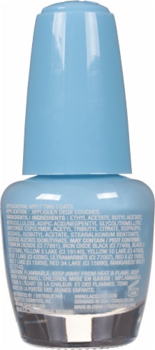 L.A. Colors Splashy Color Craze Gel Nail Polish Perspective: back