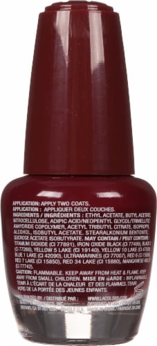 L.A. Colors® Color Craze Gel Nail Polish - Vampy Perspective: back