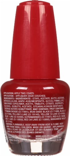 L.A. Colors Gel Shine Polish - Fierce Perspective: back