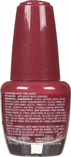 L.A. Colors Tea Time Gel Nail Polish Perspective: back