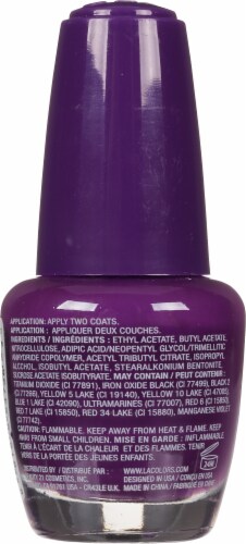L.A. Colors Color Craze Gel Nail Polish - Outrage Perspective: back