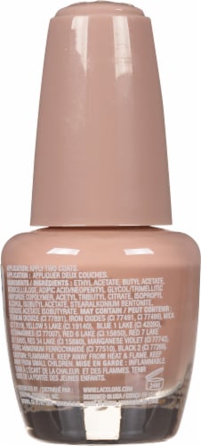 L.A. Colors® Gel Shine Nail Polish - Vanilla Latte Perspective: back