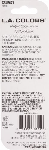 L.A. Colors Precise Eye Marker - Black Perspective: back