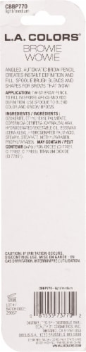 L.A. Colors Auto Eyebrow Pencil - Light/Medium Perspective: back