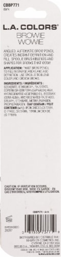 L.A. Colors Auto Eyebrow Pencil - Dark Perspective: back