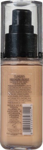 L.A. Colors Truly Matte Medium Beige Foundation Perspective: back
