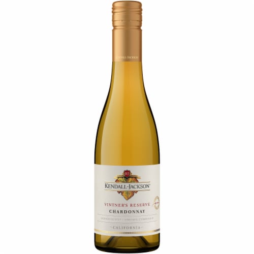 Kendall-Jackson Vintner's Reserve Chardonnay California White Wine Half Bottle Perspective: back