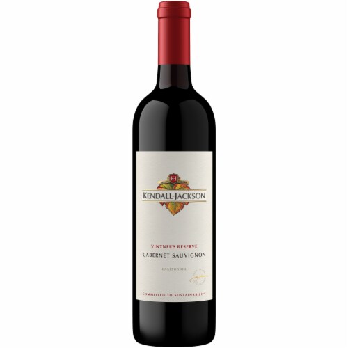 Kendall-Jackson Vintner's Reserve Cabernet Sauvignon California Red Wine Perspective: back