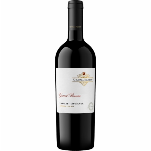Kendall-Jackson Grand Reserve Cabernet Sauvignon California Red Wine Perspective: back