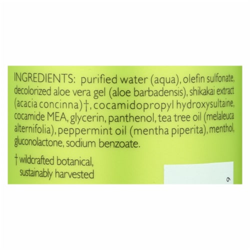 Shikai Products Shampoo - Tea Tree - 24 fl oz Perspective: back