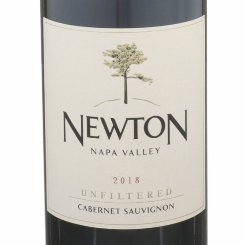 Newton Unfiltered Cabernet Sauvignon California Red Wine Perspective: back