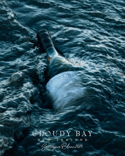 Cloudy Bay Pinot Noir Red Wine Perspective: back