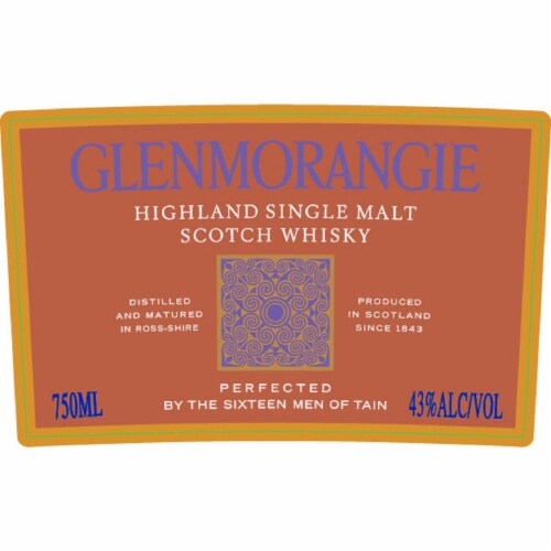 Glenmorangie Extremely Rare Single Malt Scotch Perspective: back