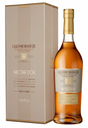 Glenmorangie Nectar D’Òr Sauternes Cask 12 Year Highland Single Malt Scotch Whisky Perspective: back