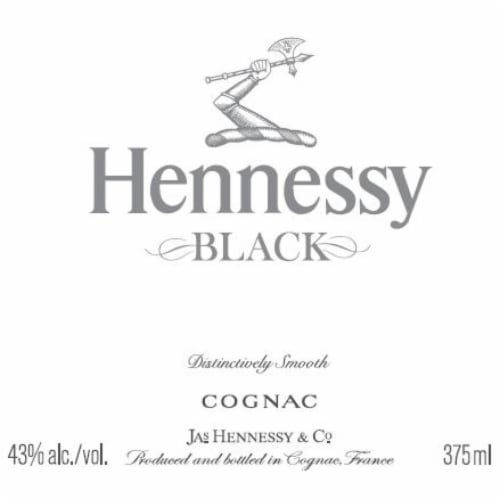 Hennessy Black Cognac Perspective: back
