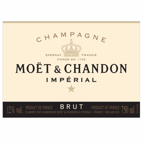 Moet & Chandon Nectar Imperial Rose France Sparkling Wine, 750 ml - Harris  Teeter