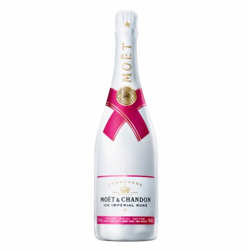 Moet & Chandon Ice Imperial Rose France Sparkling Wine Perspective: back