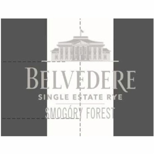 Belvedere Single Estate Rye Smogory Forest Vodka Perspective: back
