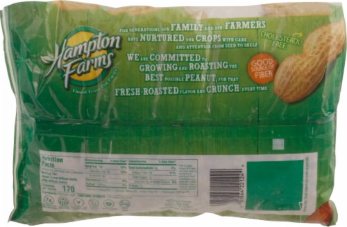 Hampton Farms Peanuts Peanuts Salted in Shell Perspective: back