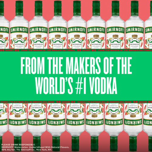 Smirnoff Vodka Watermelon Perspective: back