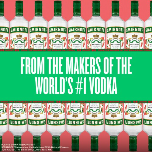 Smirnoff Vodka Watermelon Perspective: back