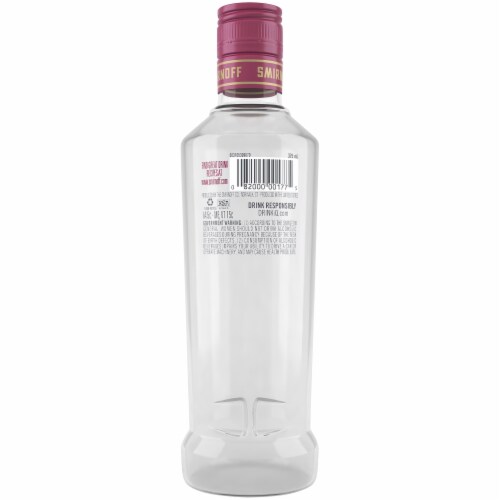 Smirnoff Passion Fruit (Vodka Infused with Natural Flavors) Perspective: back