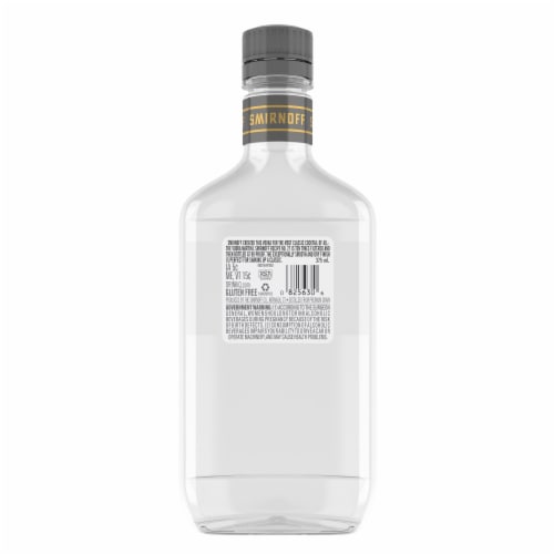 Smirnoff Silver Vodka Perspective: back