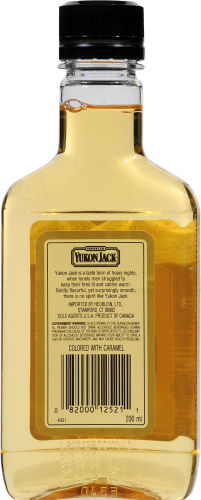 Yukon Jack Cordial Perspective: back