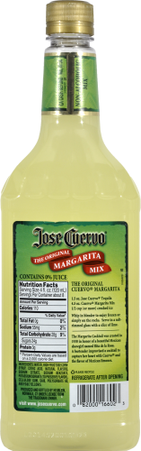 Jose Cuervo Margarita Mix Perspective: back