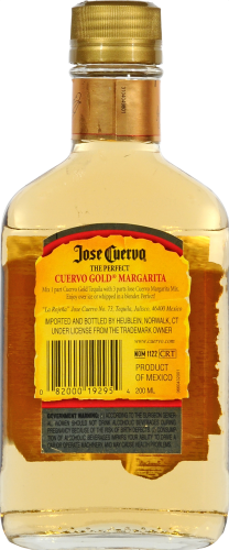 Jose Cuervo Especial Gold Tequila Perspective: back