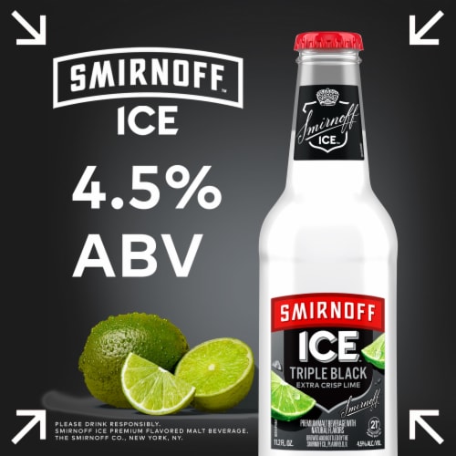 Smirnoff Ice Triple Black Perspective: back