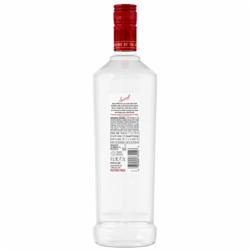 Smirnoff Cherry (Vodka Infused With Natural Flavors) Perspective: back