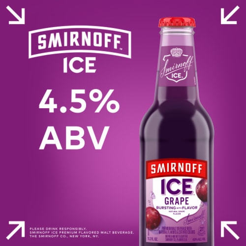 Smirnoff Ice Grape Perspective: back