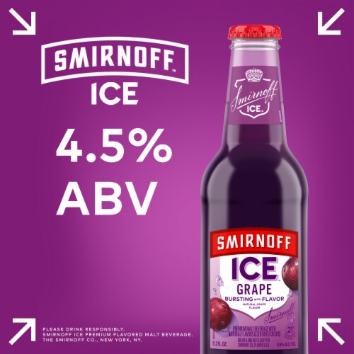 Smirnoff Ice Grape Perspective: back