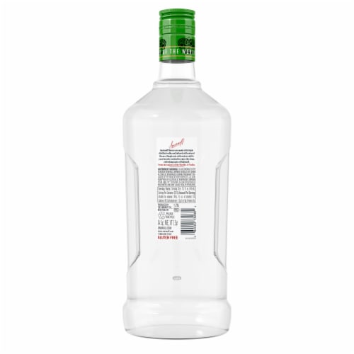 Smirnoff Lime (Vodka Infused With Natural Flavors) Perspective: back