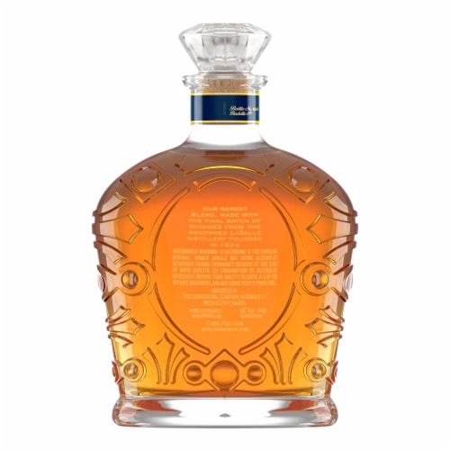 Crown Royal XR Extra Rare Blended Canadian Whisky Perspective: back